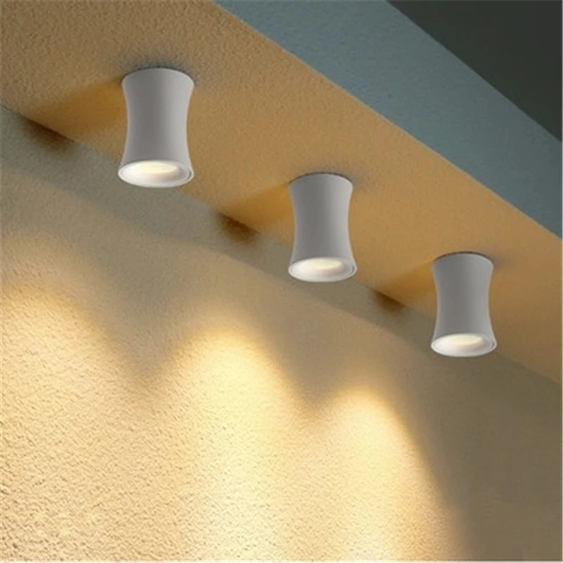 10X DHL светодиодный потолочный светильник поверхностного монтажа 5 Вт 7 12 15 AC85-260V