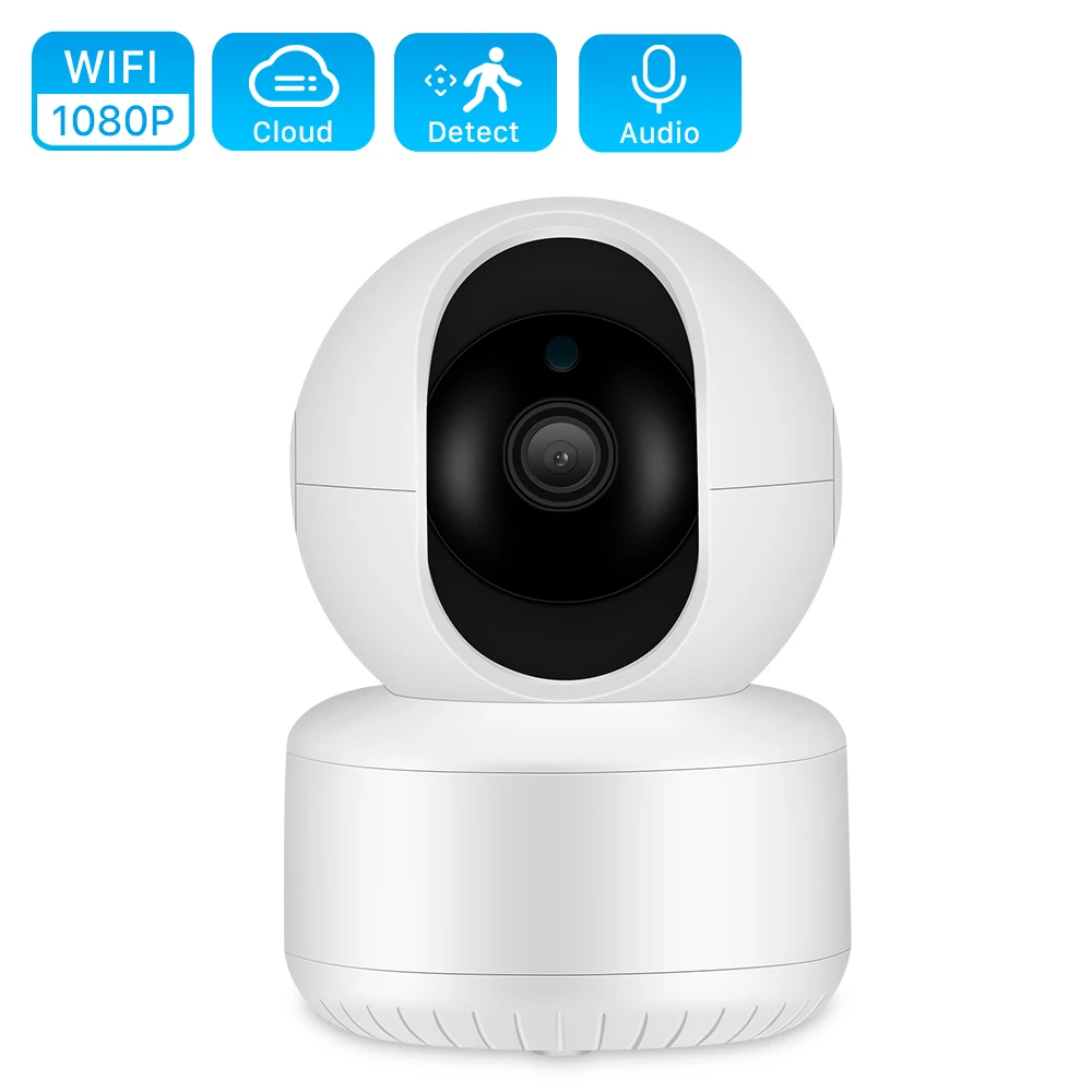IP камера видеонаблюдения 1080P 2 Мп Wi Fi 15 м ИК ночное видение|Камеры видеонаблюдения|