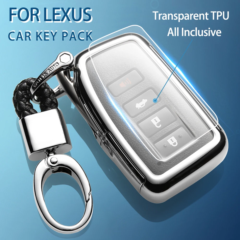 

TPU+PC Material Car Key Case Cover For Lexus NX ES GS RX IS RC LX 200 250 350 450H 300H ES200 Auto Remote Key Holder Shell Fob