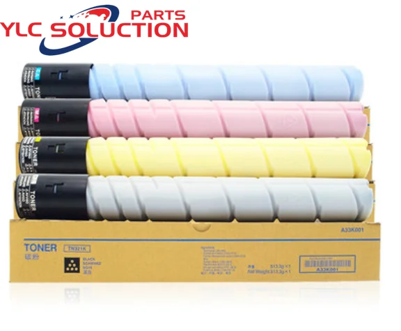 

1X TN-321 TN321 для Konica Minolta C224 C284 C364 C7822 C224e C284e C364e тонер-картридж CMYK 4X A set