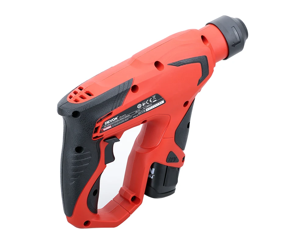 DEVON 12V Аккумуляторный поворотный молоток литий-ионный электрический молоток Ударная дрель шуруповерт профессиональные электроинструменты перезаряжаемый