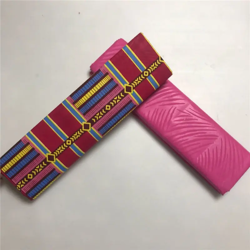 25 2+ 2 ярдов Chitenge Анкара ткань с принтом Полиэстер Гана Kente воск Африканский Kitenge печать восковая ткань для ткани AW30 - Цвет: 25