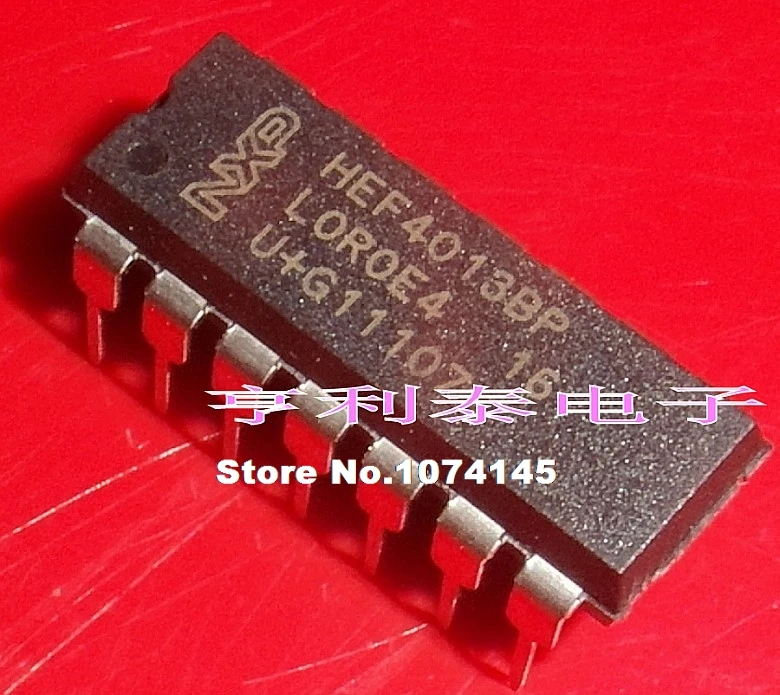 

10pcs/lot HEF4013BP HEF4013 DIP-14 D