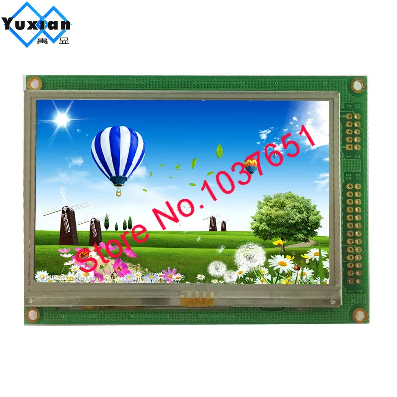 8 бит mcu SPI 4 3 дюйма TFT 480*272 с управлением RA8875 В 5 в Сенсорная панель LT043C|panel touch|panel control