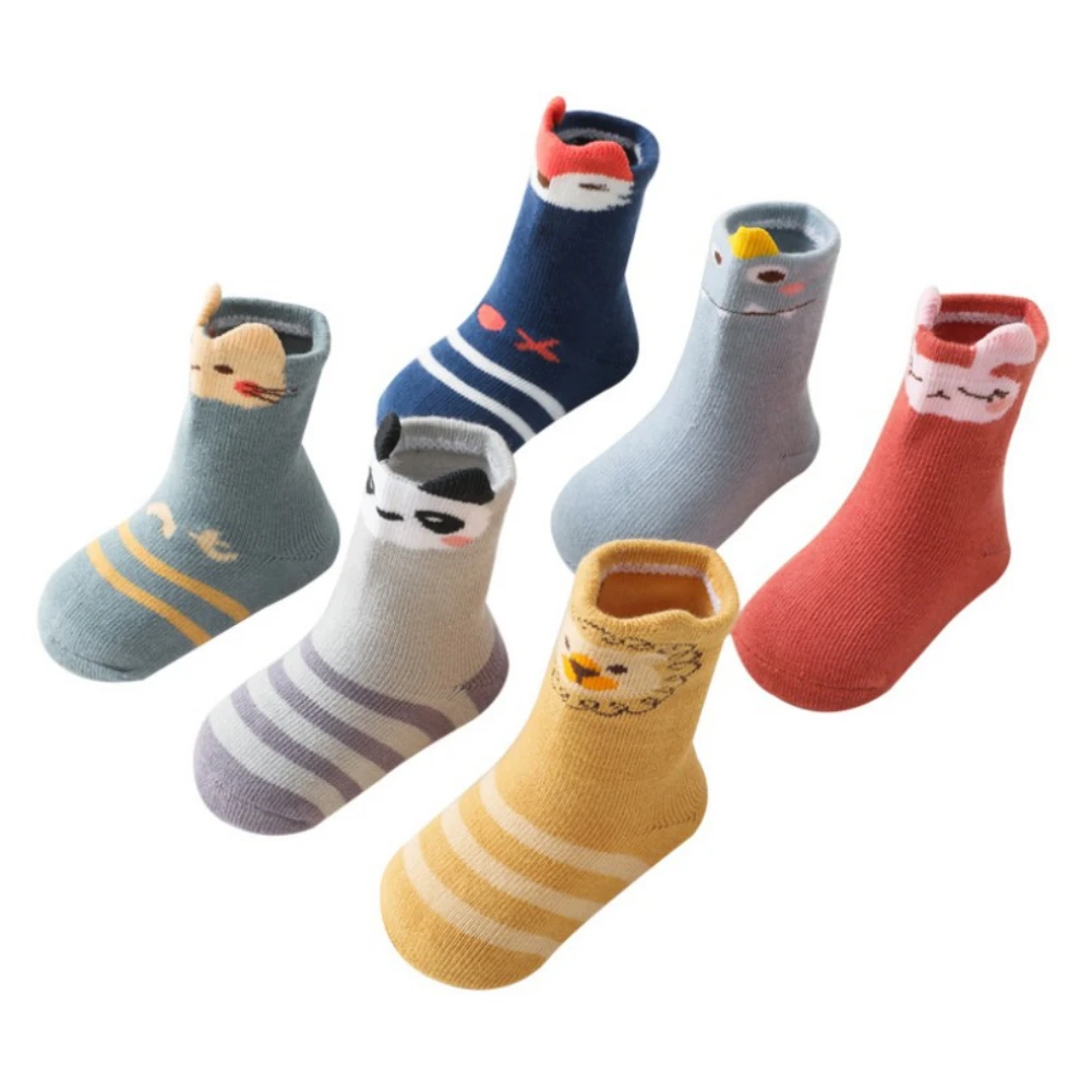 

Baby Anti-skid Socks Warm Soft Boys Girls Socks First Walkers Socks Floor Socks