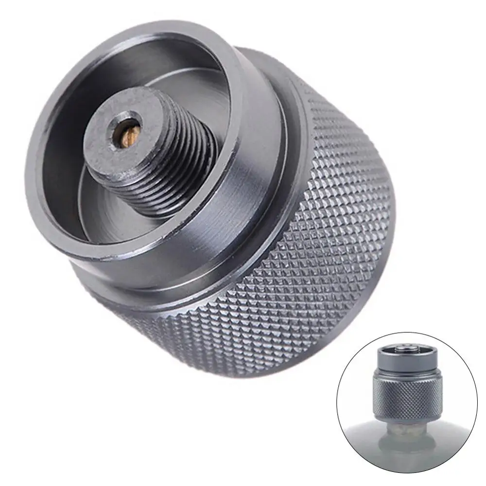 Плоская головка для преобразования газового бака наружной печи 1LB адаптер