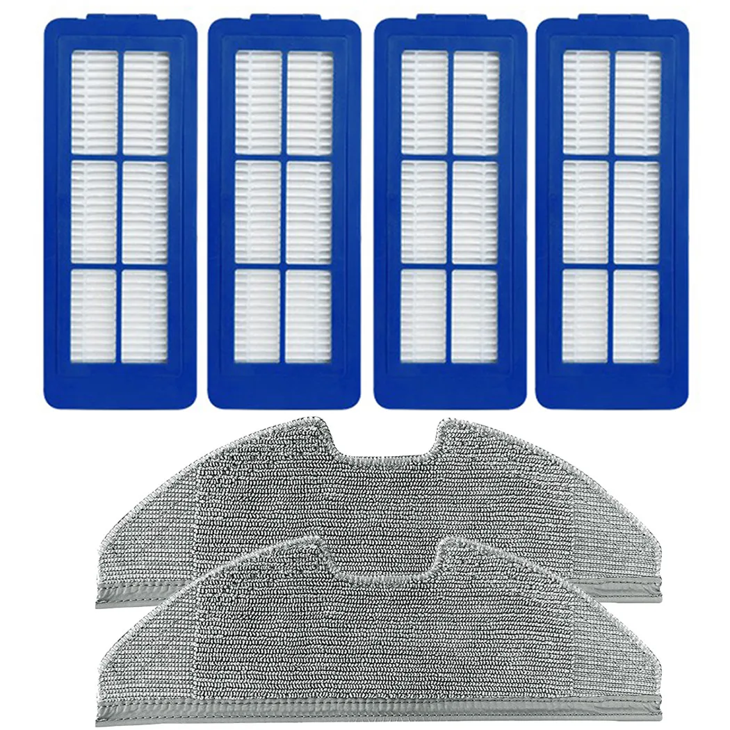 

6pcs/set Filter Accessories Parts Replacement Sweeping Robot Vacuum Cleaner