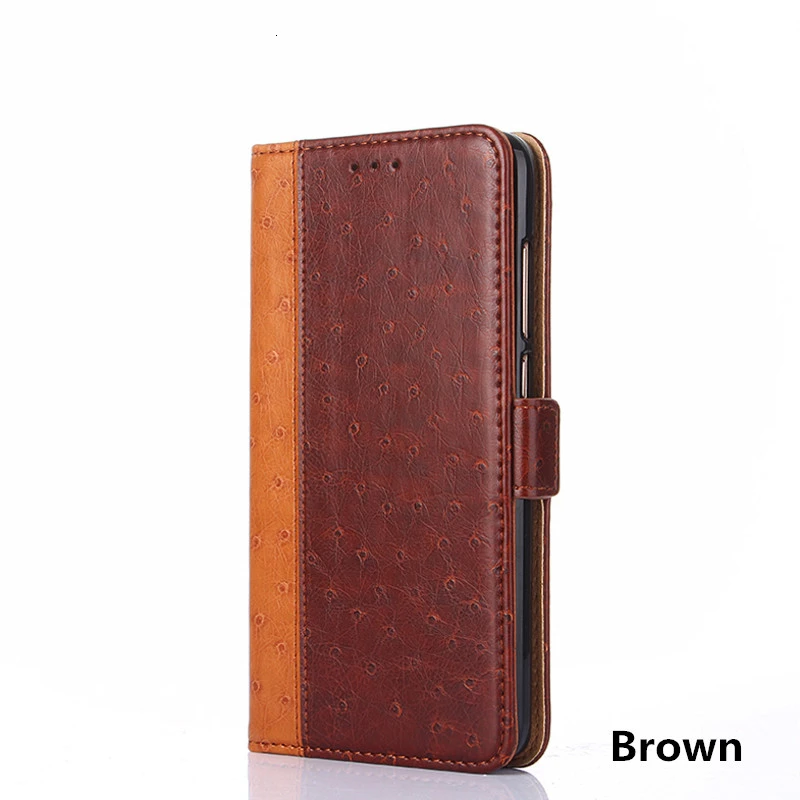 Brown Откидной кожаный чехол-бумажник для Motorola Moto One power Action P30 P40 Vision G7 Plus Zoom G8 G6 G5 G5S E5 E6 Z2 Z3 Play - Цвет: Brown