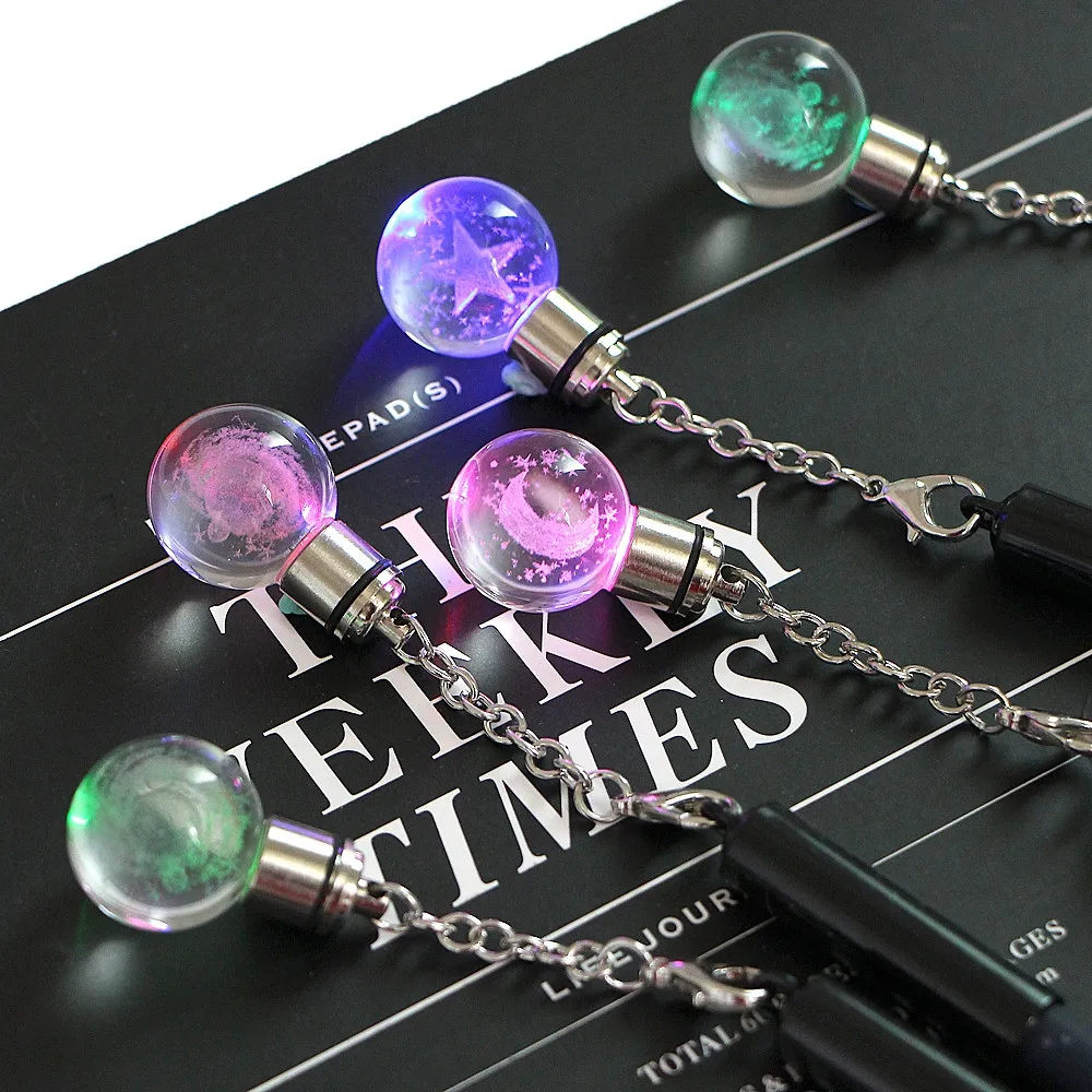 1 шт. Творческий 0 5 мм гелевая ручка черного цвета милый светильник с Луной и