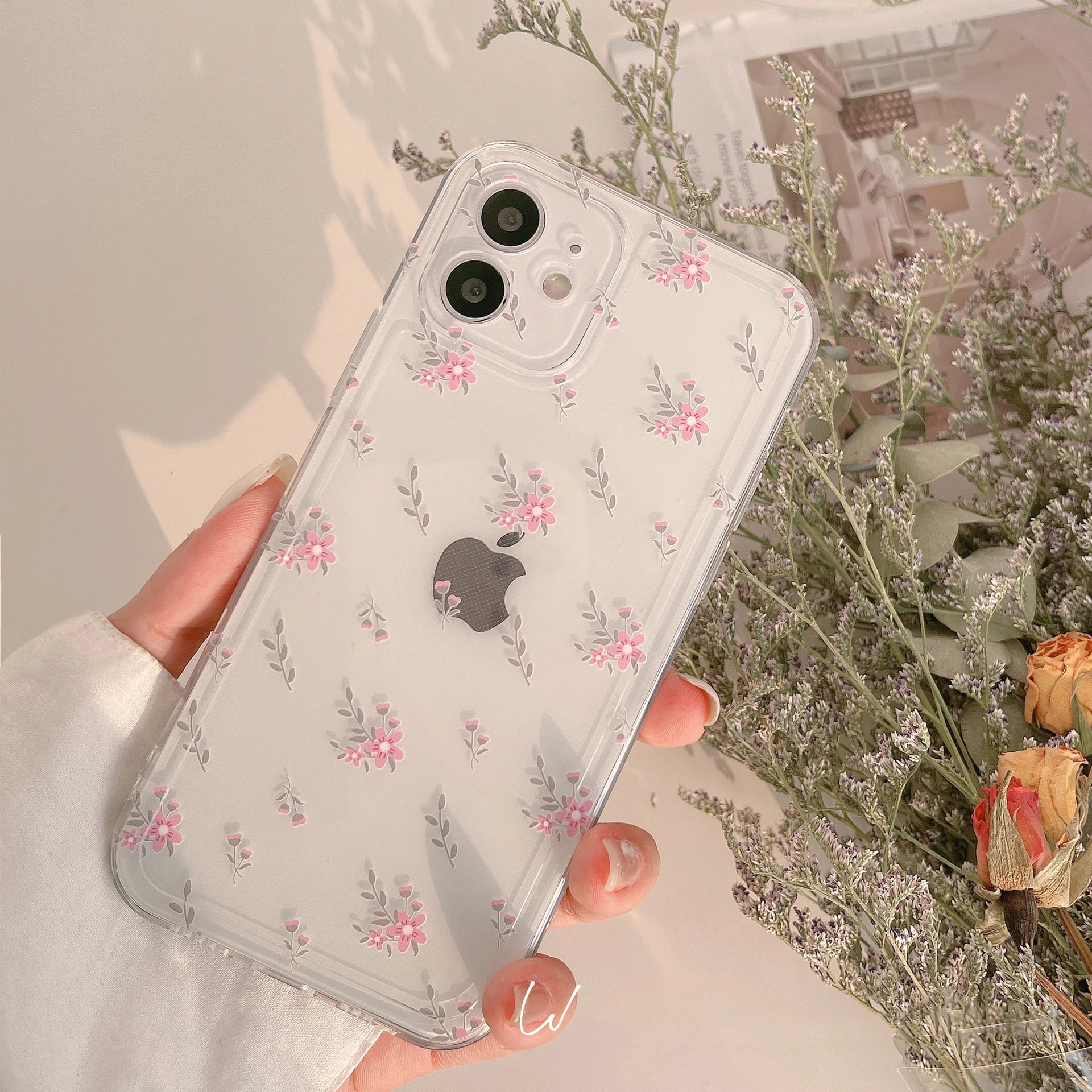 

Romantic Sweet Flowers Cases For iPhone 13 13mini 13Pro 13ProMax 12 12mini 12Pro 12ProMax 11 11Pro 11ProMax X XS XSMAX XR
