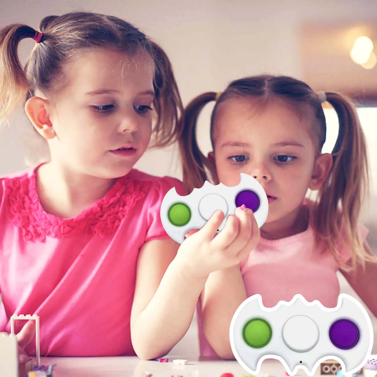 Красочная игрушка Спиннер для пальцев сенсорная антистресс искусственная с