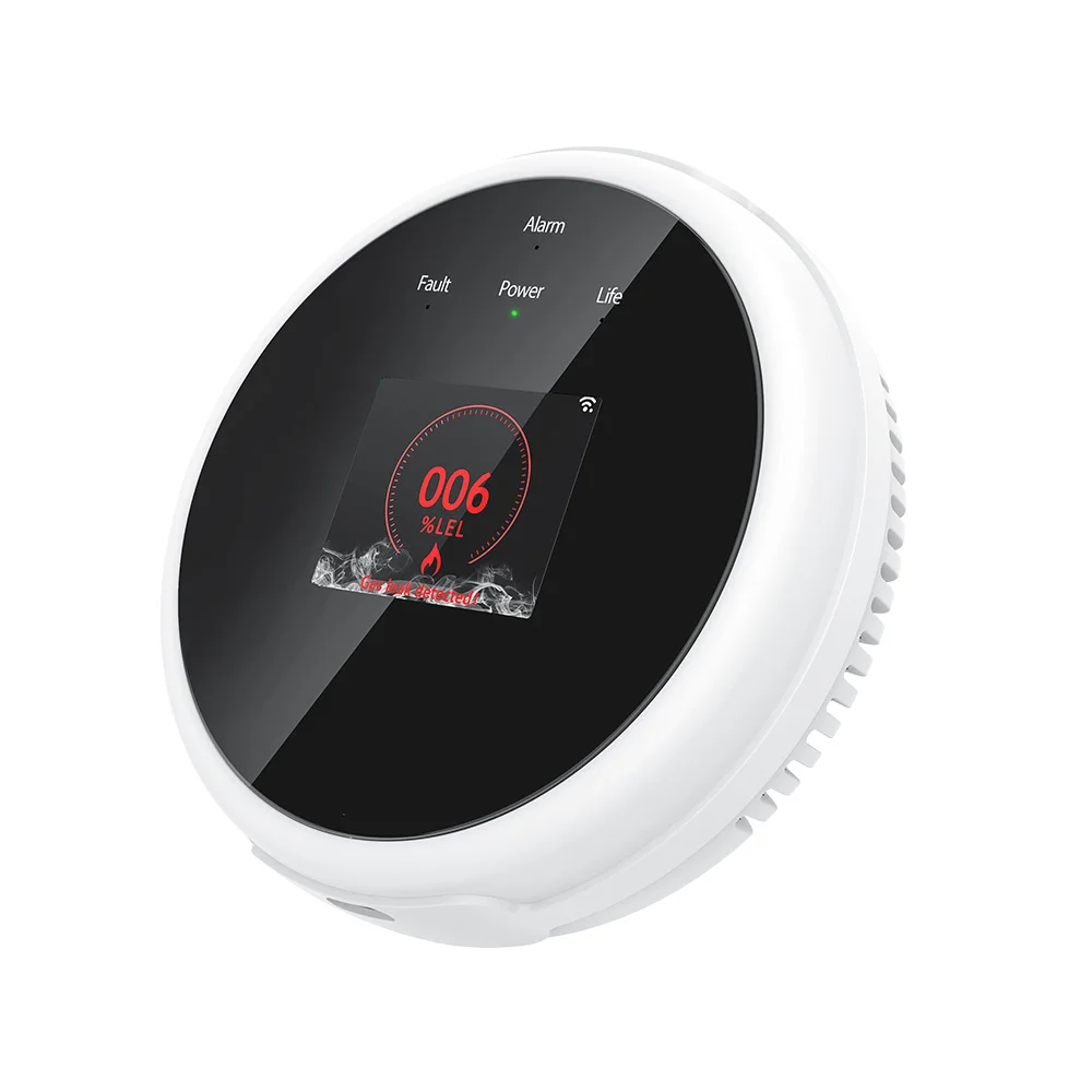 

Tuya Smart WIFI Gas Leak Detector APP Remote Alert Gas Alarm Sensor Work with Digoo life Smartlife Tuya APP Home Security