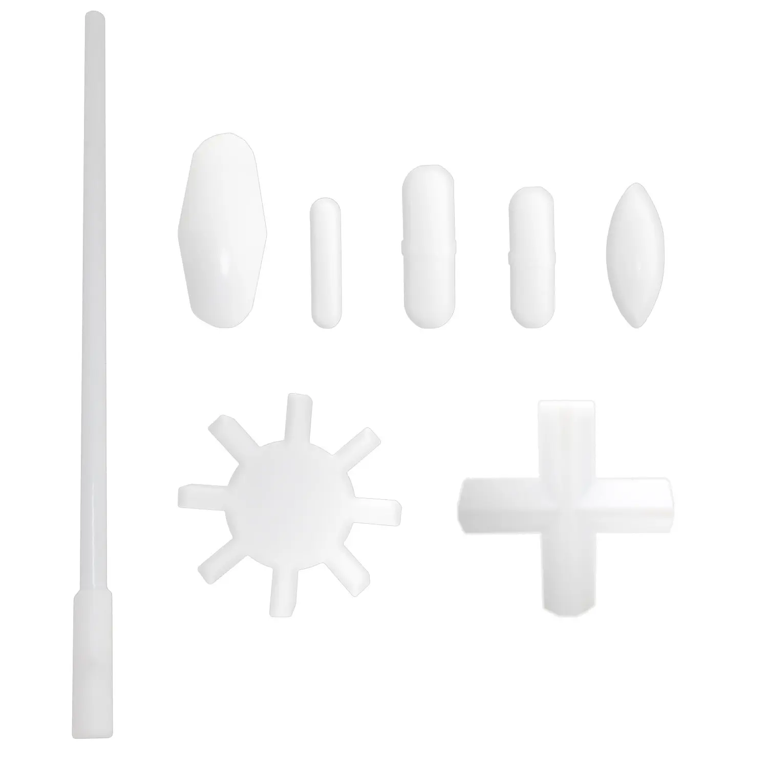 Мешалка Магнитная овальная для миксера зубчатый цилиндр + Магнитный ретривер