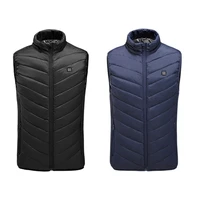 5 places heated vest men women usb heated jacket heating vest thermal clothing hunting vest winter heating jacket s 6xl