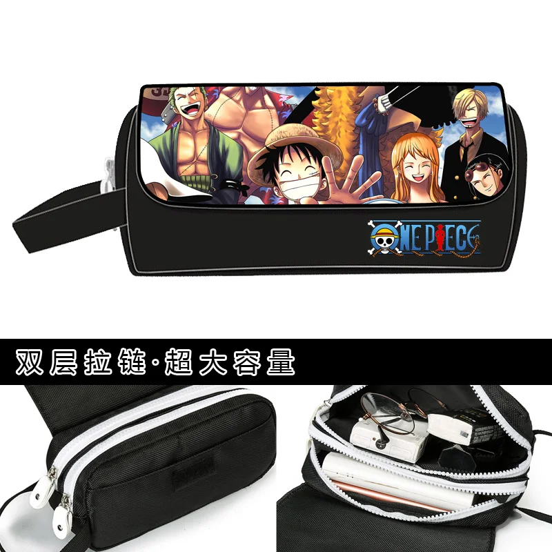 

Кошелек с рисунком аниме Чоппер, портативная косметичка для хранения канцелярских принадлежностей, подарок для девочек и мальчиков, школьн...