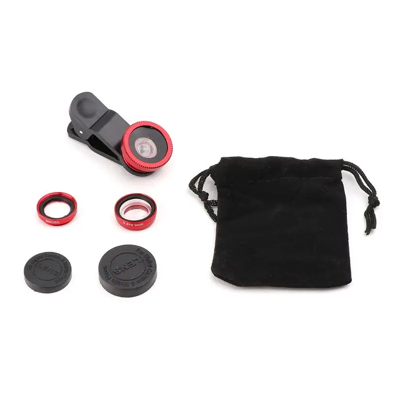 Универсальный широкоугольный макрообъектив рыбий глаз 3 в 1 | Инструменты