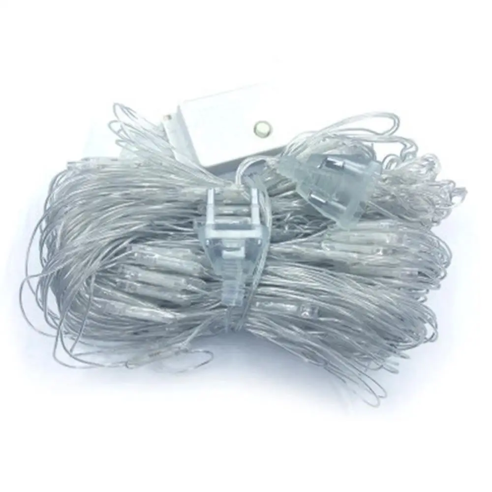 

Flashing String Lights Net Mesh Festival Landscape Lamp Waterproof Fishing Net Lamp Durable US Plug 110V Garden Yard