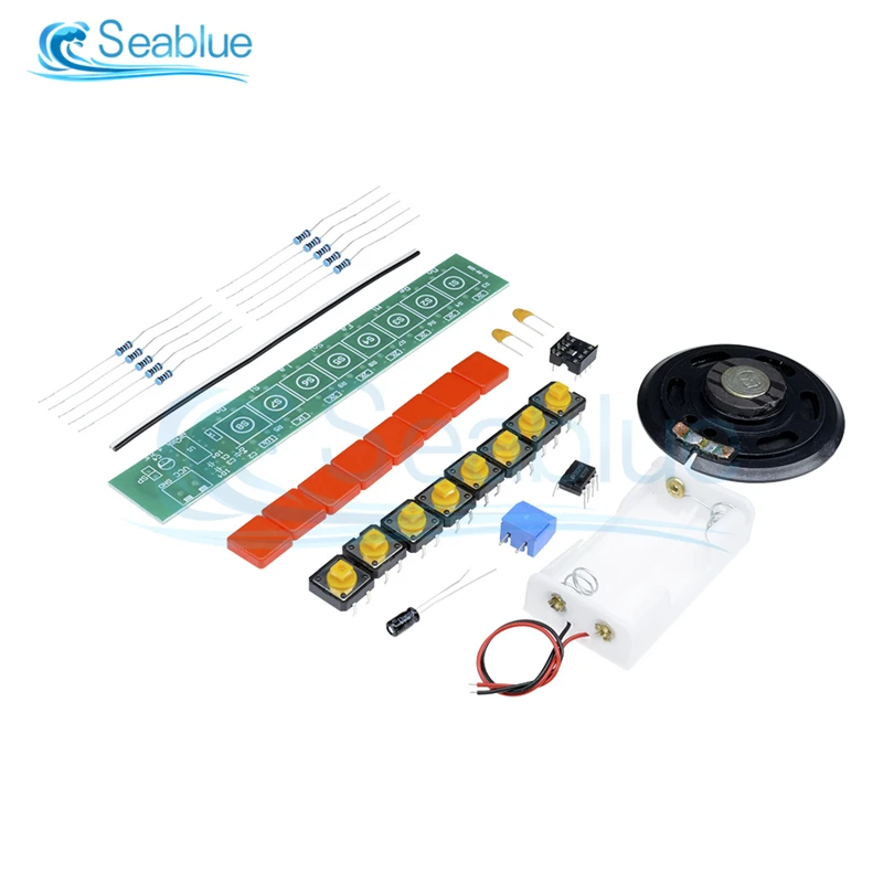 

Electric Piano DIY Kits NE555 DIY Electronic Organ Module Electronics Soldering Practice Learning Kits Electronic Organ Module