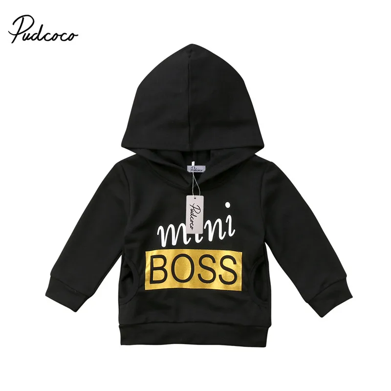 

Toddler Baby Boys Girls Clothes Long Hooded Top Pullover Blouse Sweatshirts Costume Clothes Outfit