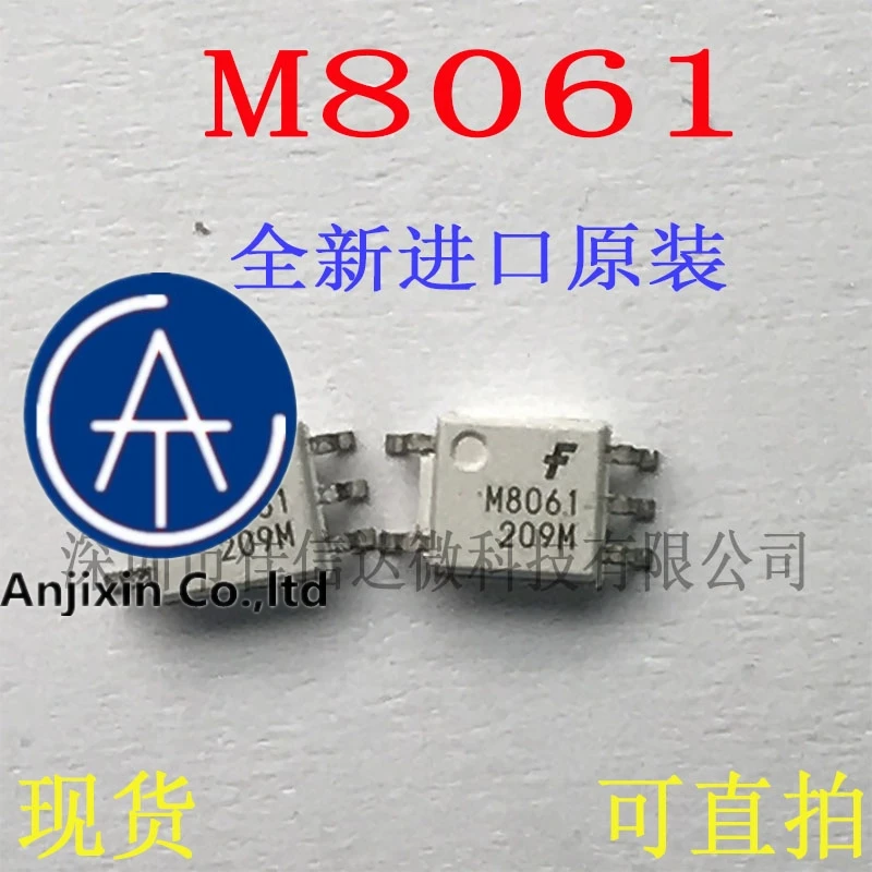 

10 шт., 100% оригинальные новые, в наличии, FODM8061 M8061 SOP-5, белые оптроны