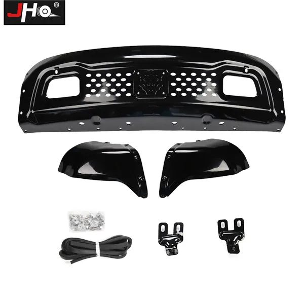 Black JHO внедорожный протектор переднего бампера для- Jeep Grand Cherokee Limited Laredo автомобильные аксессуары - Цвет: Black