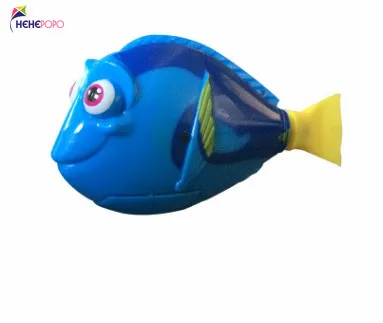 

10 Pcs / Lot Fish Toy Include 2 White Dolphin Swimming Electronic Pet Fish Toys Swim Robotic Fish