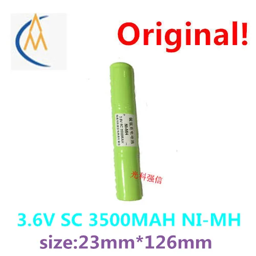 Brand new genuine 3.6V SC 3500mah Ni-MH baton toy flashlight with large capacity and durable capacity