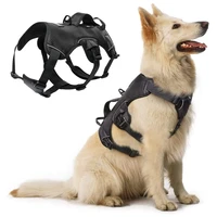 rabbitgoo escape proof dog harness no pull adjustable reflective walking pet vest harness for large dog harness for training