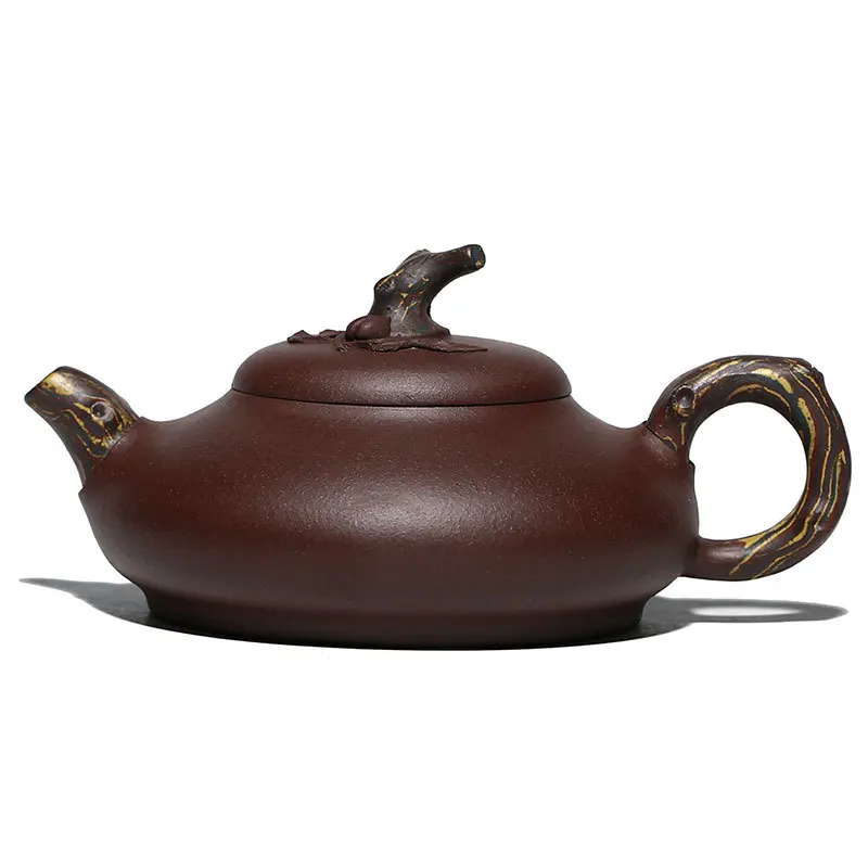 

Zisha teapot Yixing Cao Zhigang handmade teapot handmade peach pile teapot