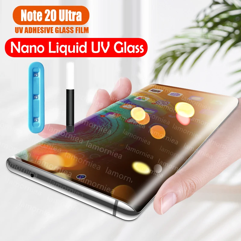 UV tempered Glass for Samsung Galaxy Note 20 Ultra Privacy screen protector full glue touch sensitive anti spy glass | Мобильные