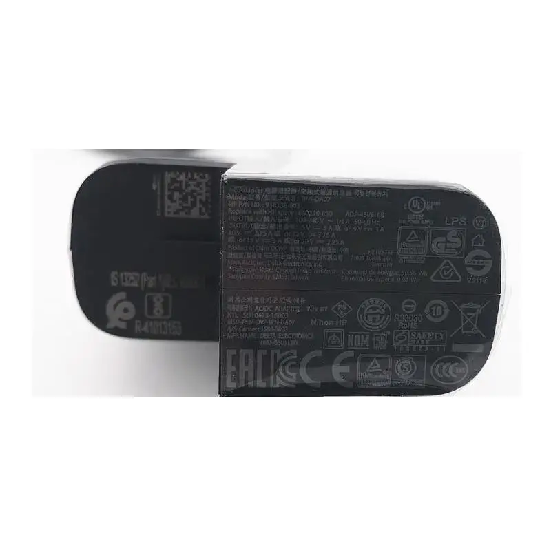 Оригинальное быстрое зарядное устройство USB Type-C для ноутбука HP 860210-850 Spectre 13 Elite X2 45