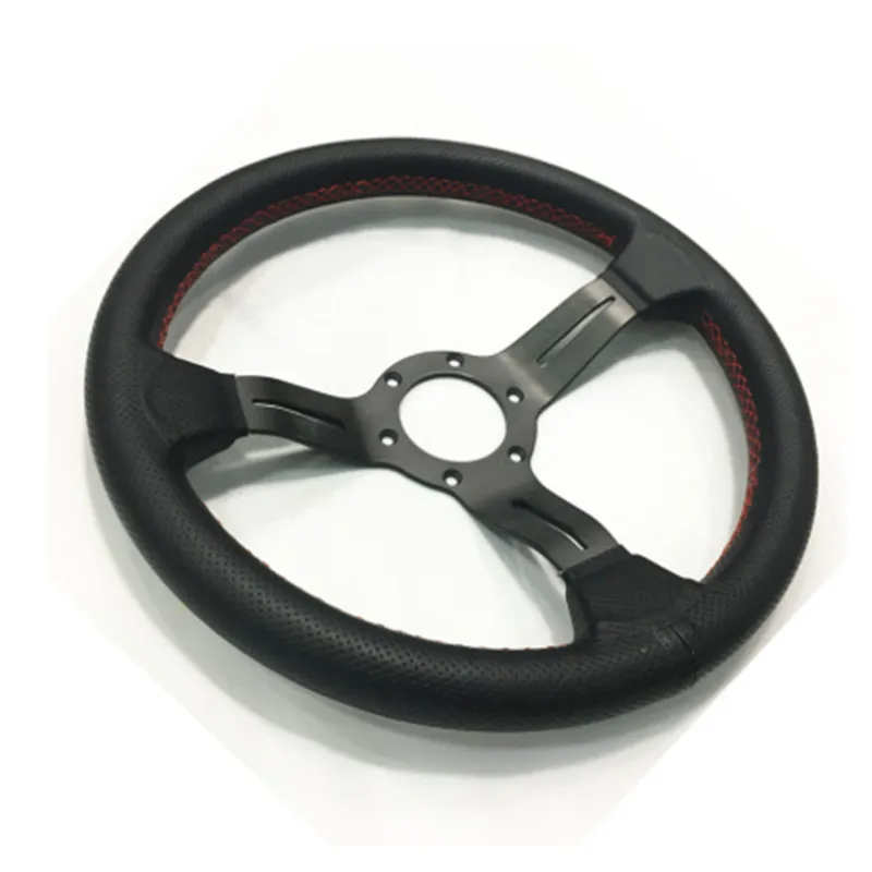 

Sport Steering Wheel Leather Universal 13 inch Drifting Tuning Steering Wheel