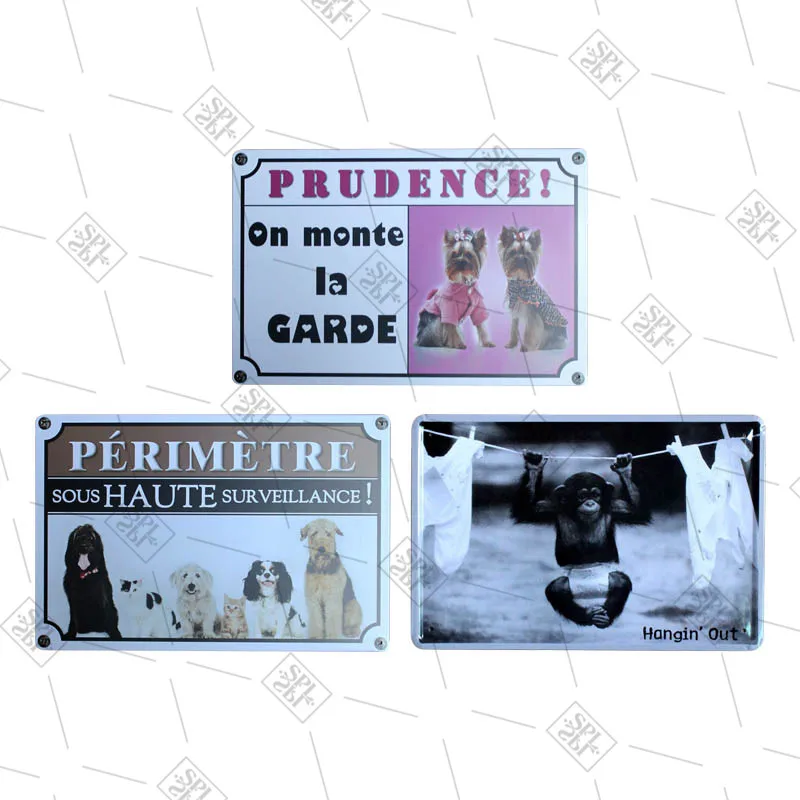 Такса золотистый ретривер маленький орангутан семья коты и собаки металлический