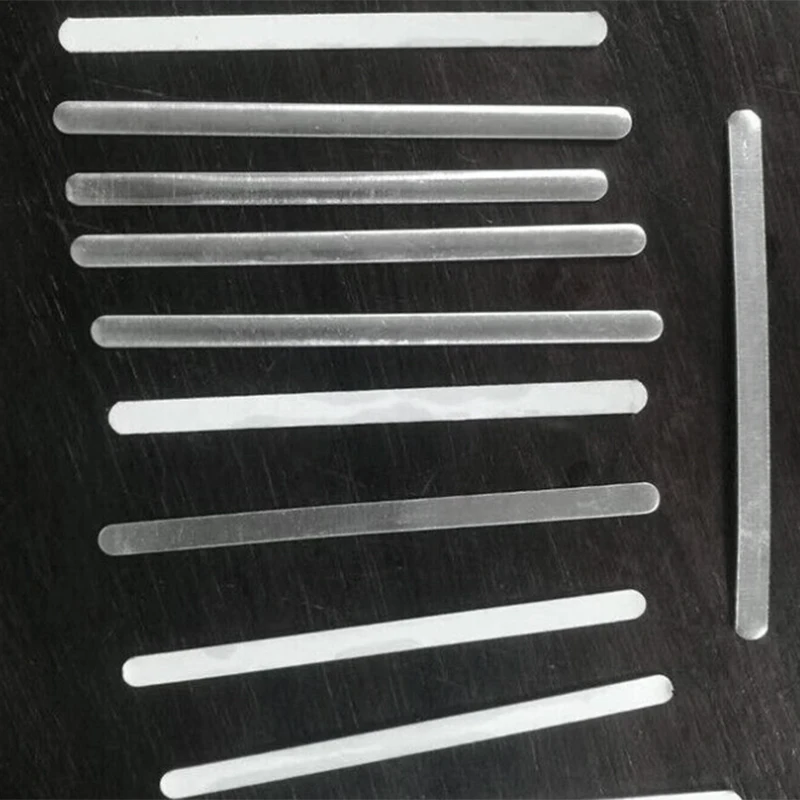 Большая сделка 320 шт. Швейные зажимы для носа проволока маски Регулируемый мост DIY