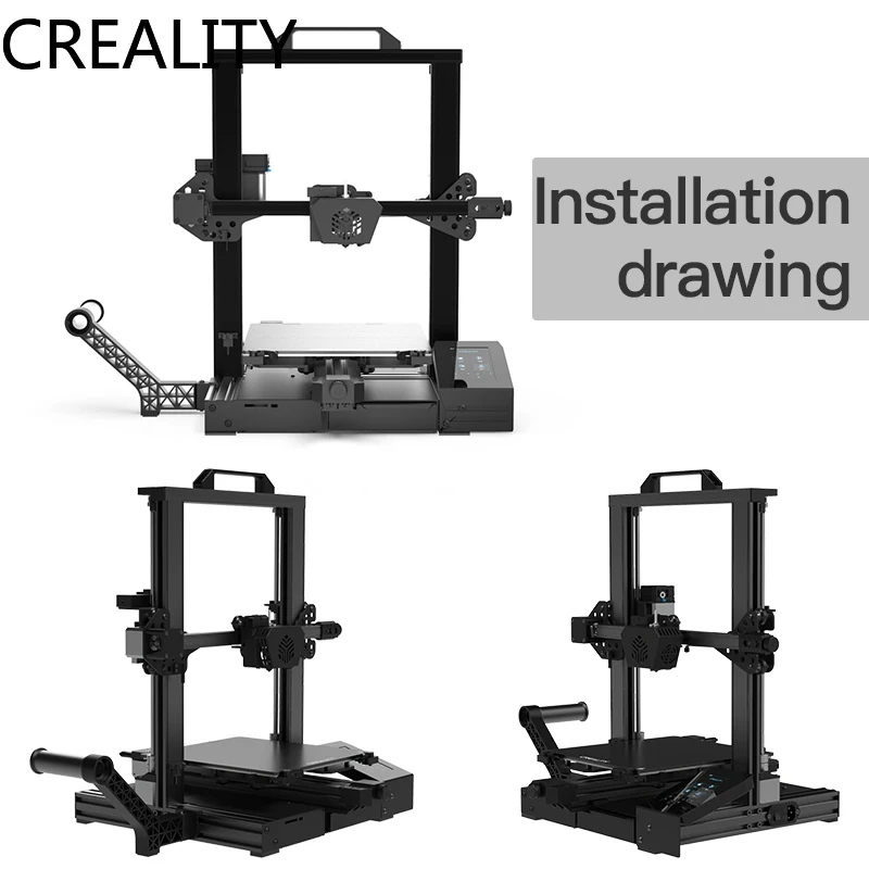 creality original 3d printer parts spool holder kit surface sanding process for all creality fdm 3d printers free global shipping