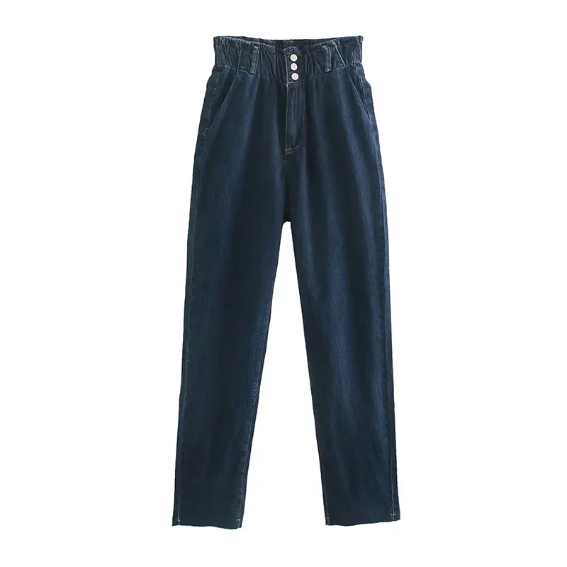 

Женские джинсовые шаровары Nlzgmsj ZBZA 2022, женские брюки, женские брюки с высокой эластичной талией, весна-лето 202212