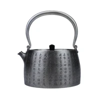 teapot stainless steel teapot silver teapot hot water teapot teapot 1200 ml water kung fu tea set