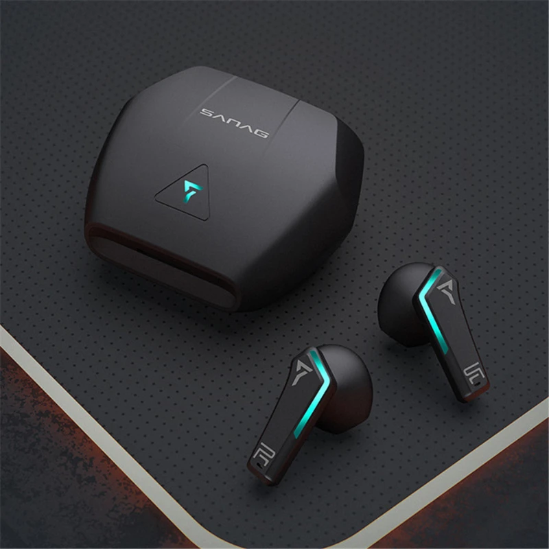 Sanag Wireless Bluetooth Headset TWS Headset Gaming Stereo Black Technology