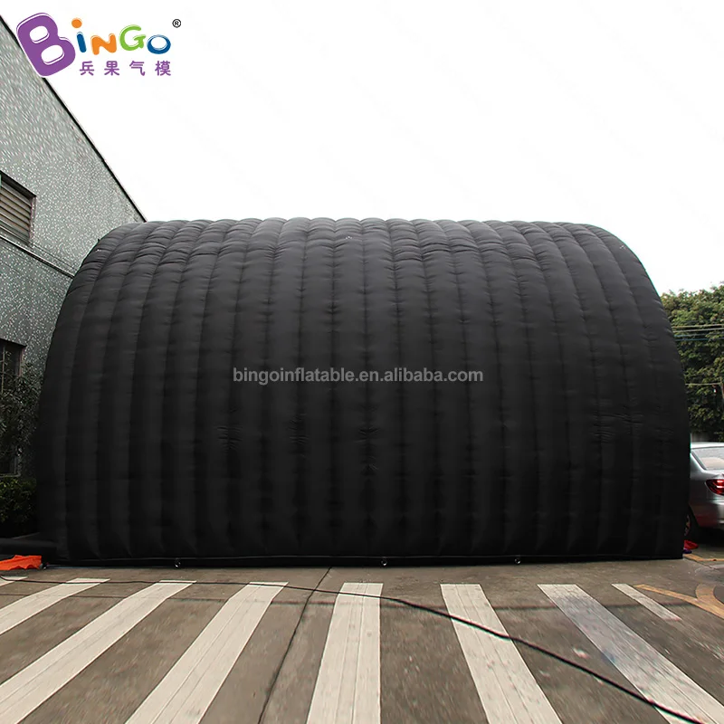 Preise Freies Verschiffen 10x8x6 Meter Riesen Customized Schwarz Aufblasbare Bühne Abdeckung/Aufblasbare Bühne Baldachin Zelt Spielzeug Für Verkauf