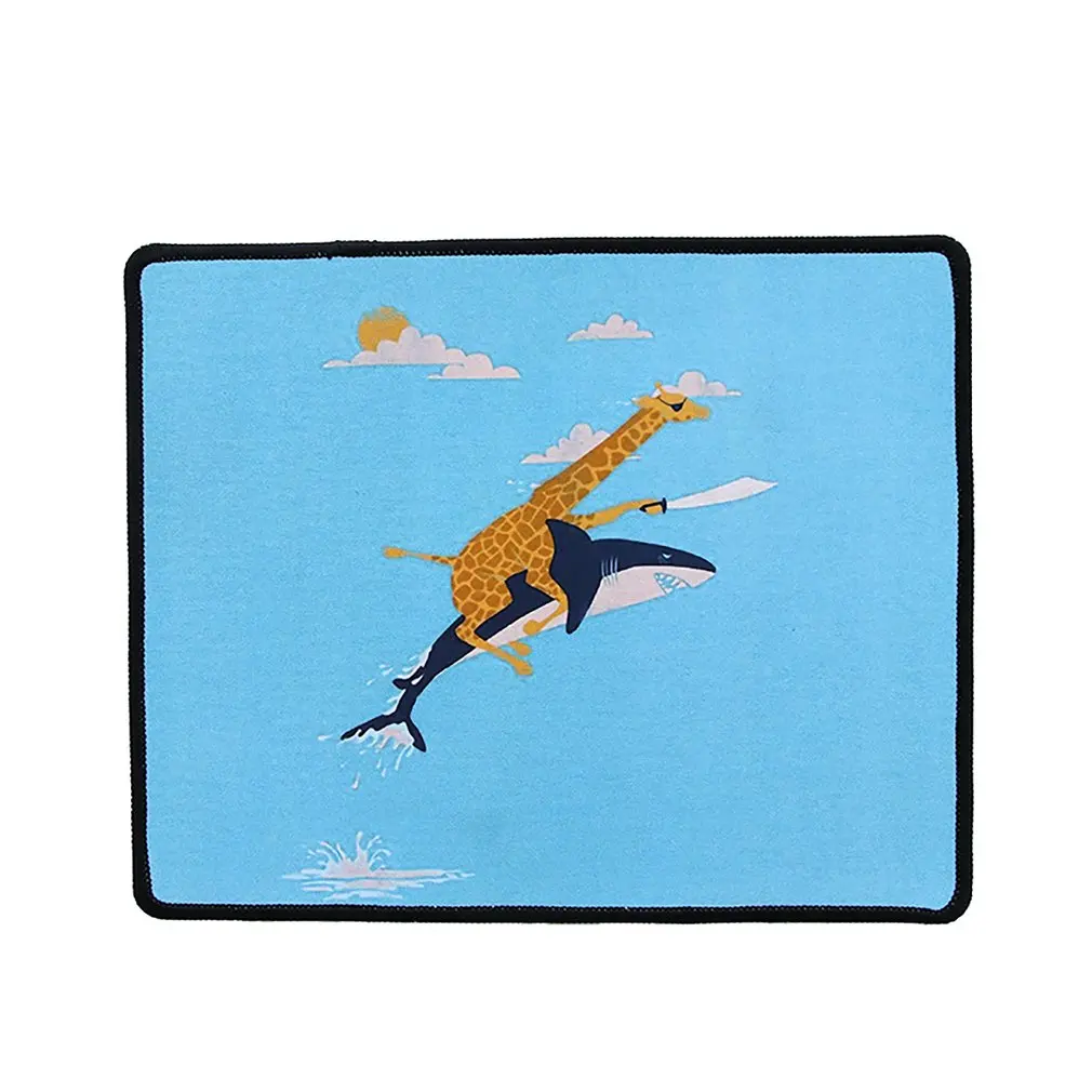 Игровой коврик для мыши с запирающимся краем игровой мультипликационным принтом