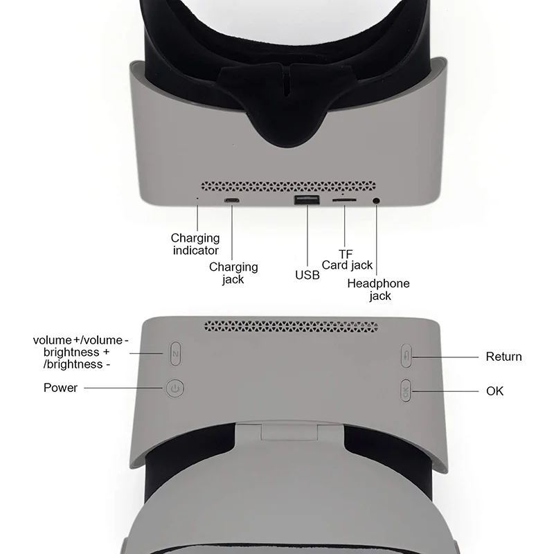 

OEM/ODM VR All in one ar android glasses video glasses vr headset 3D Glasses