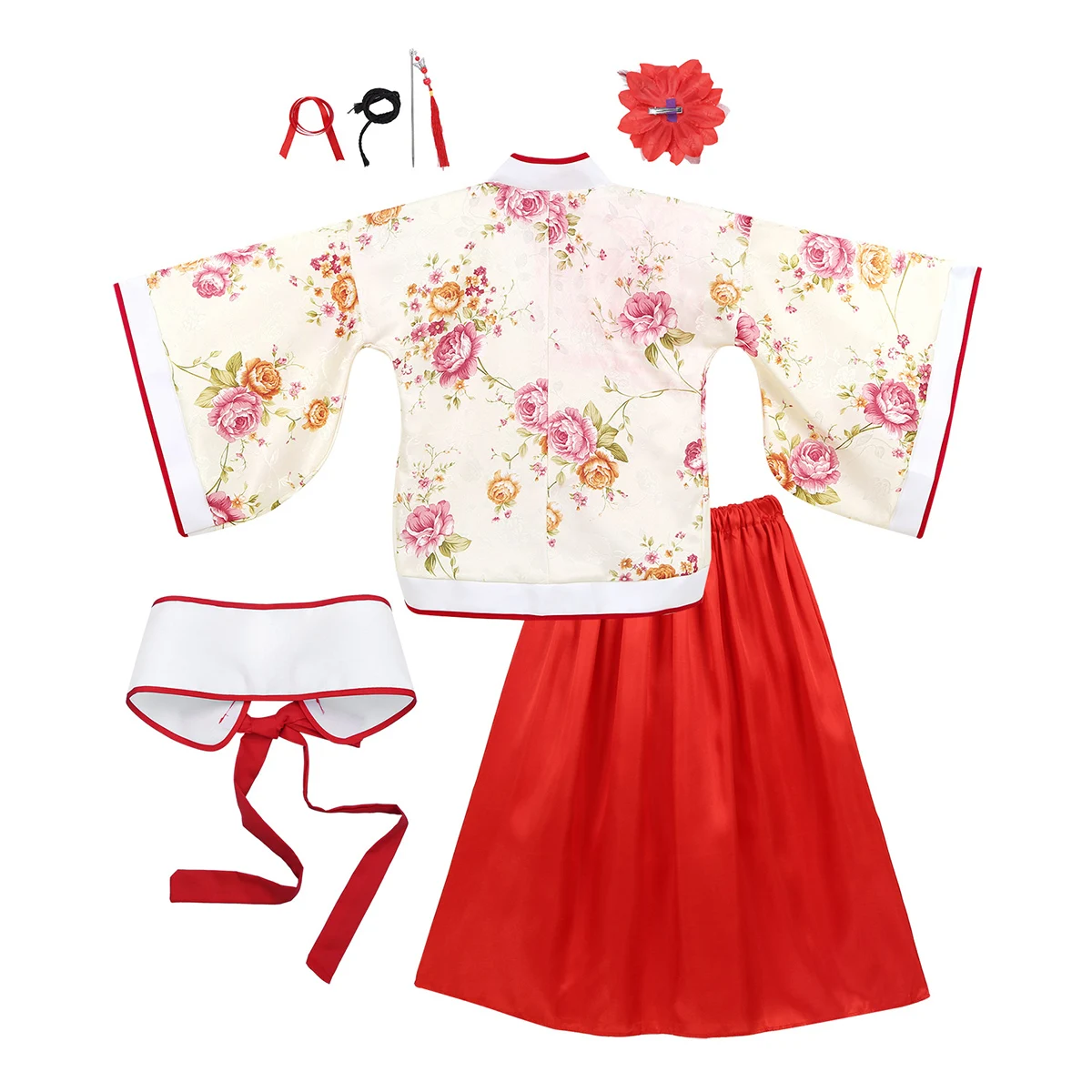 Hanfu старинное китайское традиционное платье для детей танцевальный костюм