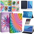 Чехол для планшета Huawei MediaPad T3 8 дюймовMediaPad T3 10 9,6 дюймаMediaPad T5 10 10,1 дюйма, противоударный и антивибрационный чехол + стилус