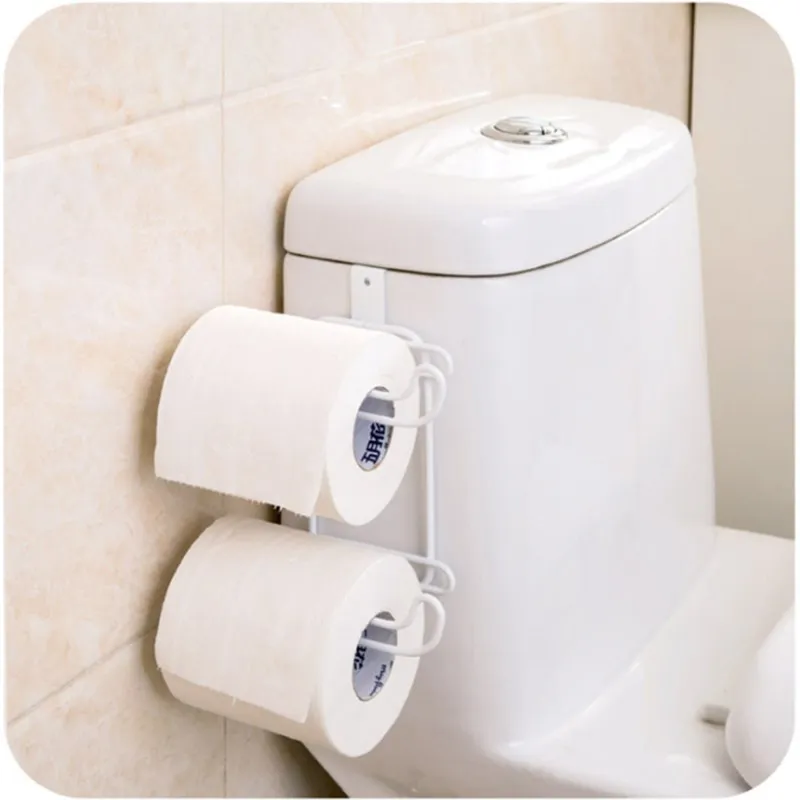 2 в 1 настенный держатель для рулонной бумаги и полотенец|Подставки хранения