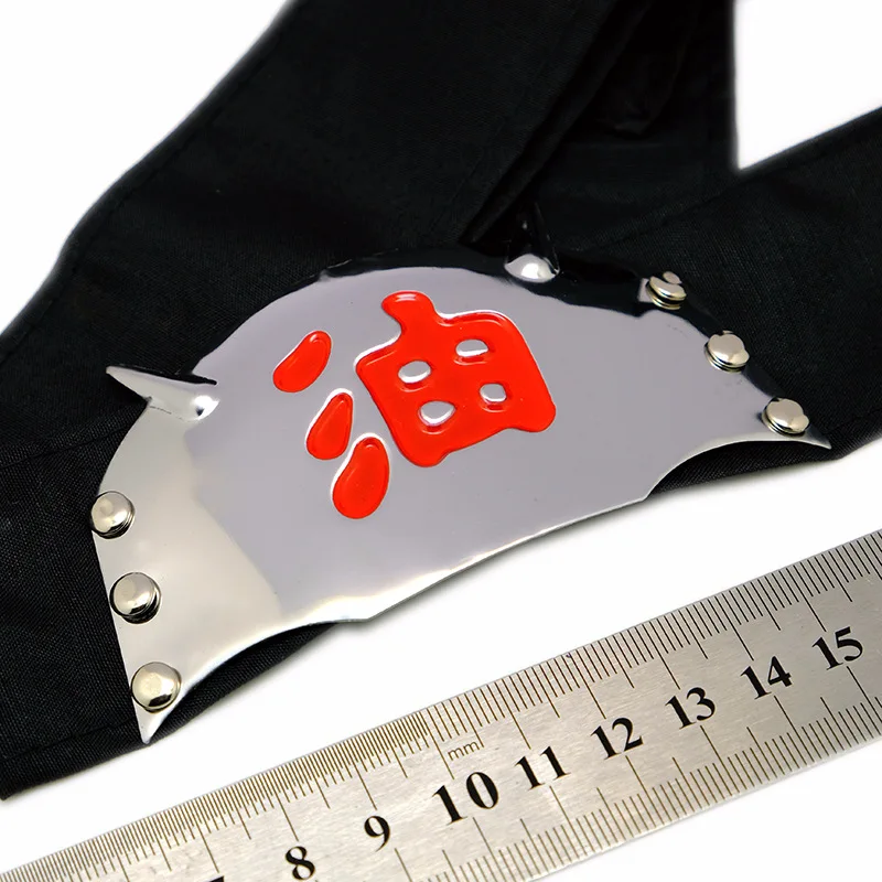 Аниме Наруто Konoha Jiraiya Kakashi косплей реквизит Akatsuki Uchiha Itachi головной убор символ