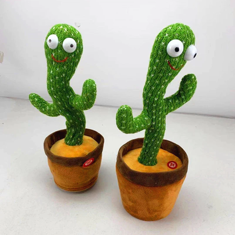 Cactu танцующий автомобиль с встряхивающейся головкой украшение на батарейках/USB