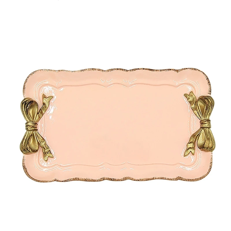 Европейский ретро лоток для хранения бантов украшение из смолы ювелирный