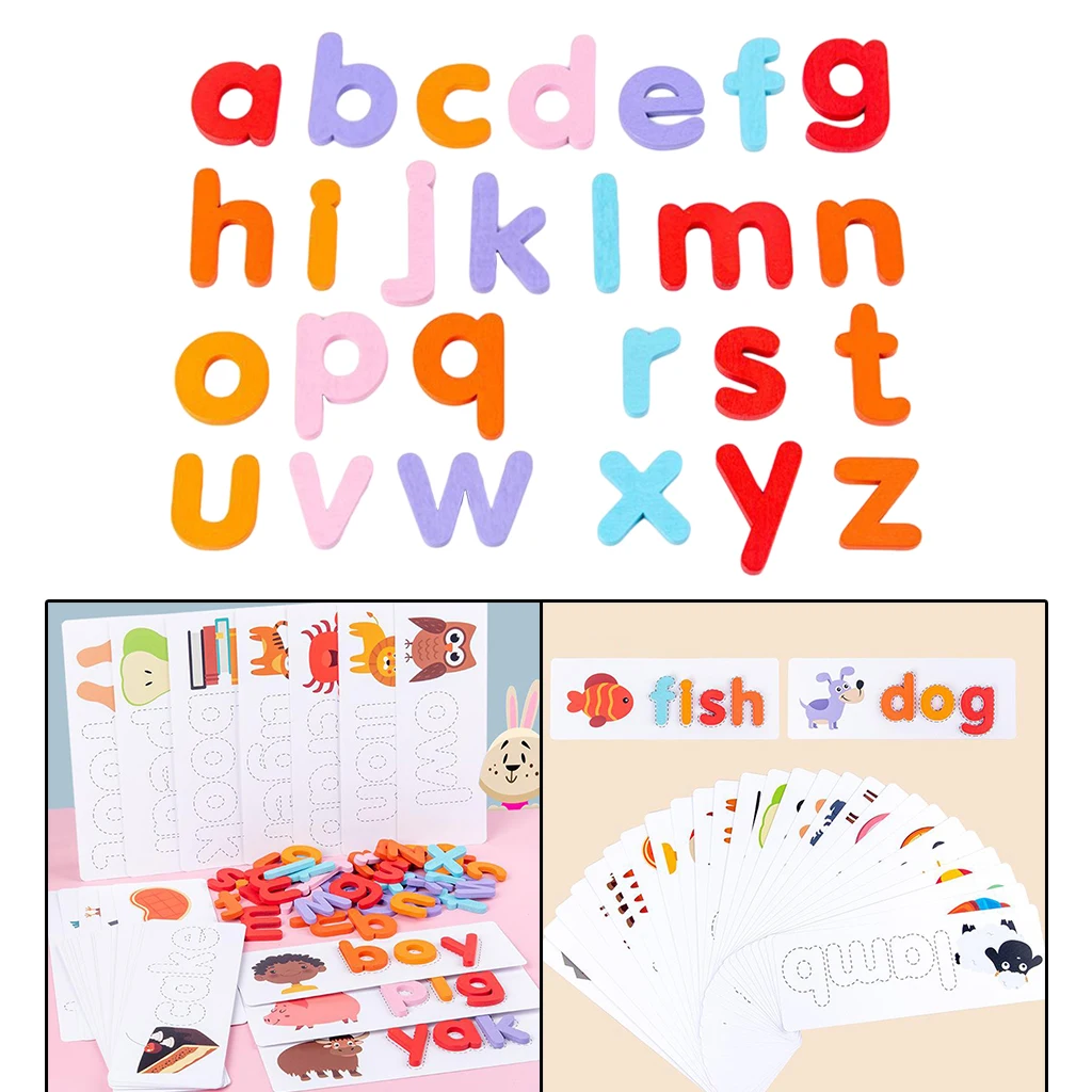 

Набор обучающих карт с буквами алфавита, игра для правописания, игрушка для детей, развитие раннего образования