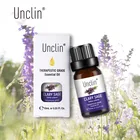 Unclin 10 мл Чистое Эфирное Масла комплекты имбирь экстракт розмарина иланг шалфей мускатный Уход За Волосами Эфирные масла увлажнитель воздуха ароматерапия