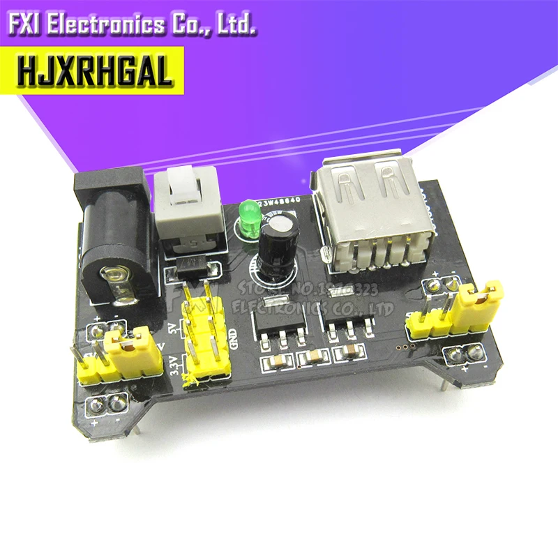 1 шт. MB102 макетный модуль питания 3 V 5V Для Arduino Solderless макетная плата регулятор